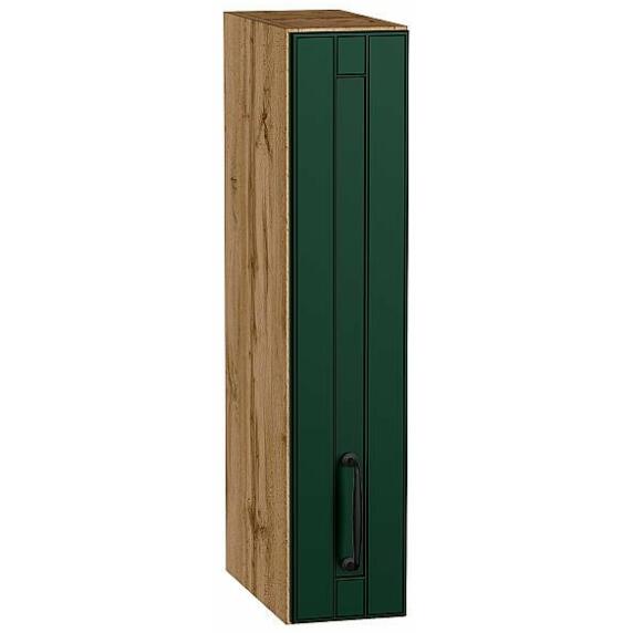 Шкаф верхний бутылочница Дублин Special Green/Дуб Вотан 716*150*318