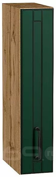 Шкаф верхний бутылочница Дублин Special Green/Дуб Вотан 716*150*318