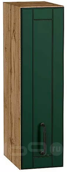 Шкаф верхний бутылочница Дублин Special Green/Дуб Вотан 716*200*318