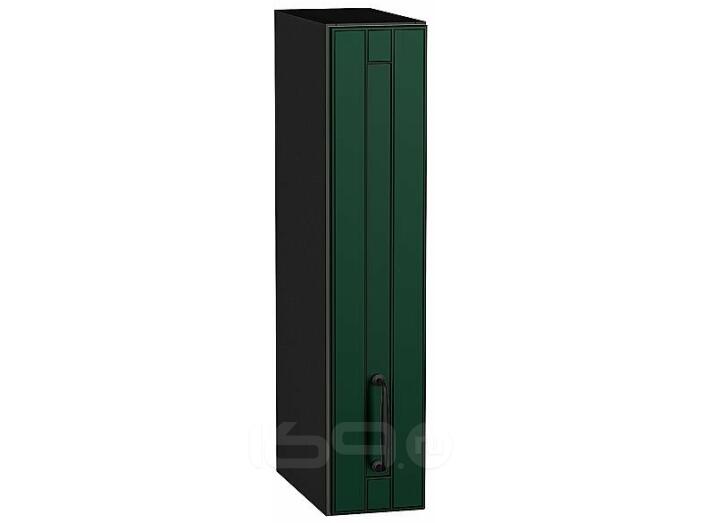 Шкаф верхний бутылочница Дублин Special Green/Graphite 716*150*318