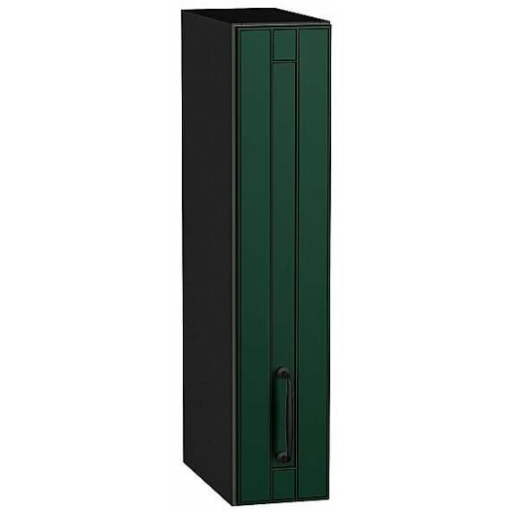 Шкаф верхний бутылочница Дублин Special Green/Graphite 716*150*318
