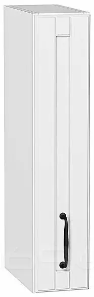 Шкаф верхний бутылочница Дублин Special White/Белый 716*150*318
