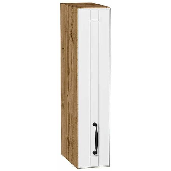 Шкаф верхний бутылочница Дублин Special White/Дуб Вотан 716*150*318