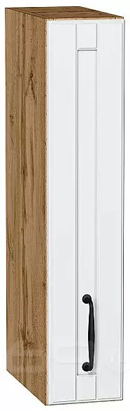 Шкаф верхний бутылочница Дублин Special White/Дуб Вотан 716*150*318