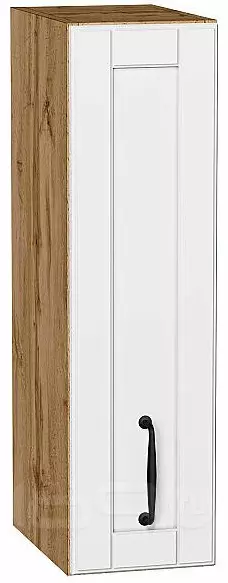 Шкаф верхний бутылочница Дублин Special White/Дуб Вотан 716*200*318