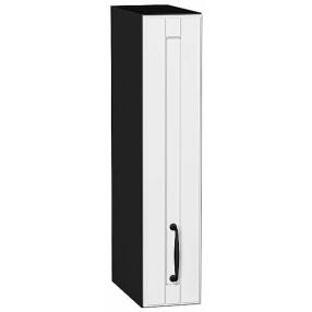 Шкаф верхний бутылочница Дублин Special White/Graphite 716*150*318