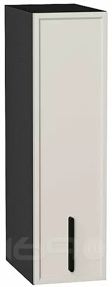 Шкаф верхний бутылочница Фрейм Cream Silk Graphite 716*200*324