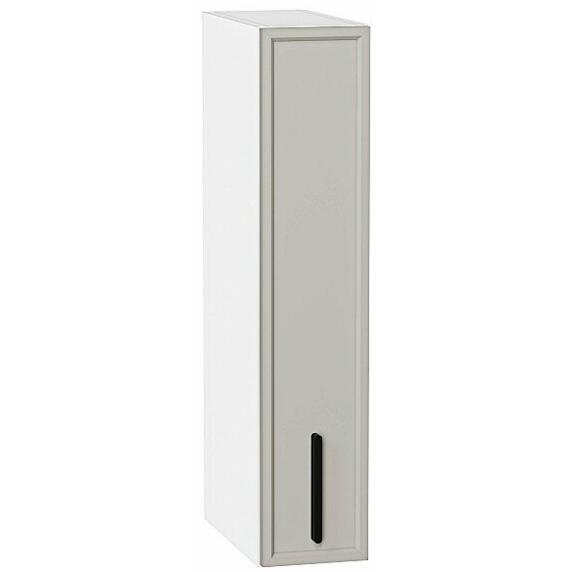 Шкаф верхний бутылочница Фрейм Grey Silk Белый 716*150*324