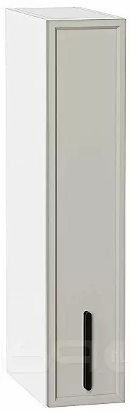 Шкаф верхний бутылочница Фрейм Grey Silk Белый 716*150*324