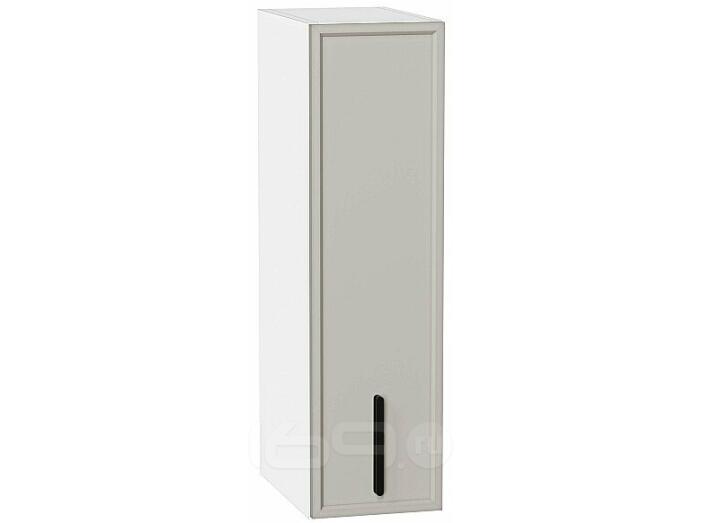 Шкаф верхний бутылочница Фрейм Grey Silk Белый 716*200*324