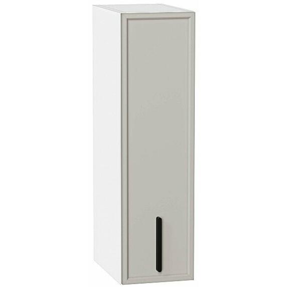 Шкаф верхний бутылочница Фрейм Grey Silk Белый 716*200*324