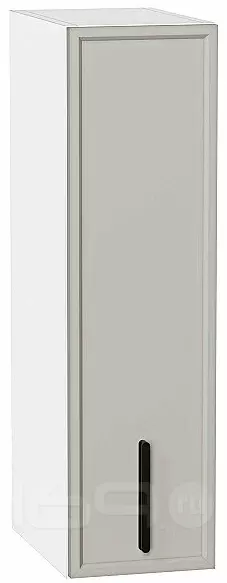 Шкаф верхний бутылочница Фрейм Grey Silk Белый 716*200*324