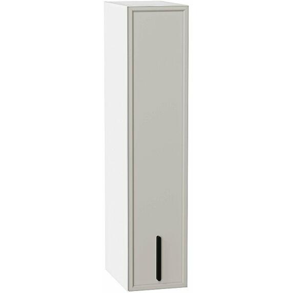 Шкаф верхний бутылочница Фрейм Grey Silk Белый 920*200*324