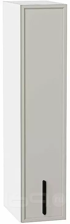 Шкаф верхний бутылочница Фрейм Grey Silk Белый 920*200*324