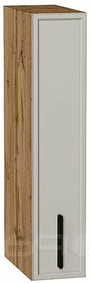 Шкаф верхний бутылочница Фрейм Grey Silk Дуб Вотан 716*150*324