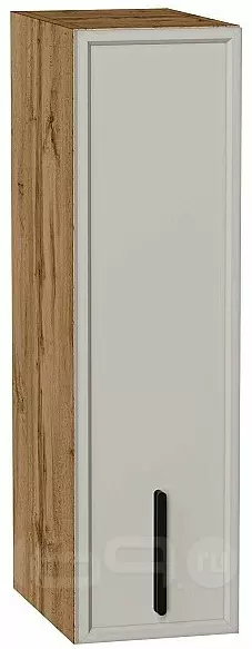 Шкаф верхний бутылочница Фрейм Grey Silk Дуб Вотан 716*200*324