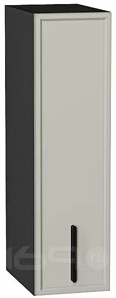 Шкаф верхний бутылочница Фрейм Grey Silk Graphite 716*200*324