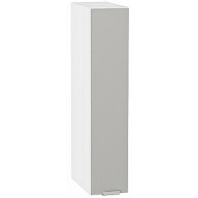 Шкаф верхний бутылочница Фьюжн Silky Light Grey  Белый 716*150*320