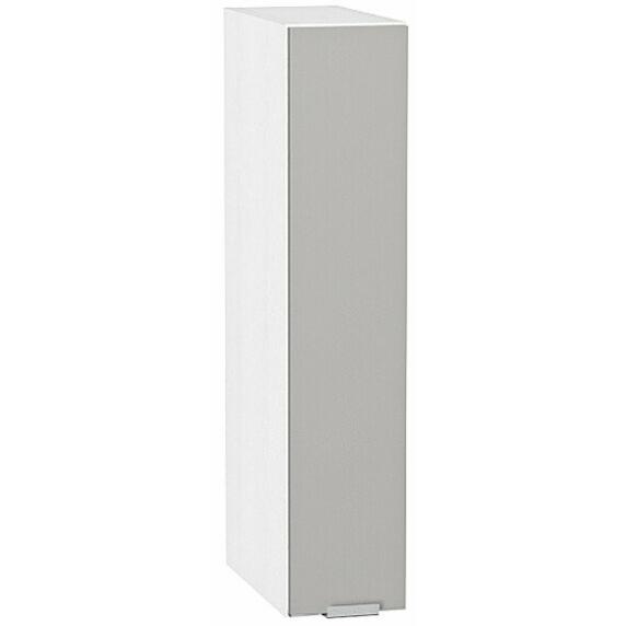 Шкаф верхний бутылочница Фьюжн Silky Light Grey  Белый 716*150*320