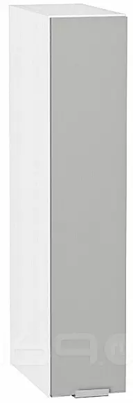Шкаф верхний бутылочница Фьюжн Silky Light Grey Белый 716*150*320