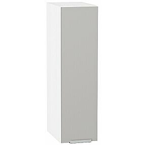 Шкаф верхний бутылочница Фьюжн Silky Light Grey  Белый 716*200*320