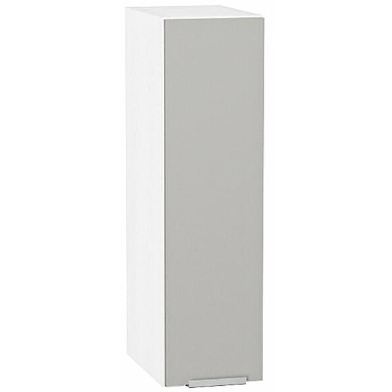 Шкаф верхний бутылочница Фьюжн Silky Light Grey  Белый 716*200*320