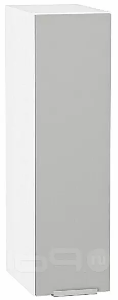 Шкаф верхний бутылочница Фьюжн Silky Light Grey Белый 716*200*320