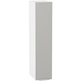 Шкаф верхний бутылочница Фьюжн Silky Light Grey  Белый 920*200*320