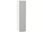 Шкаф верхний бутылочница Фьюжн Silky Light Grey Белый 920*200*320