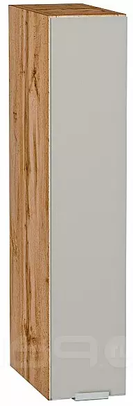 Шкаф верхний бутылочница Фьюжн Silky Light Grey Дуб Вотан 716*150*320