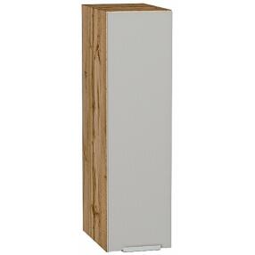 Шкаф верхний бутылочница Фьюжн Silky Light Grey  Дуб Вотан 716*200*320