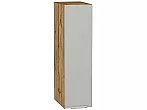 Шкаф верхний бутылочница Фьюжн Silky Light Grey Дуб Вотан 716*200*320