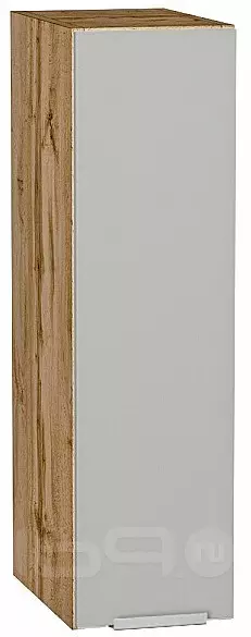 Шкаф верхний бутылочница Фьюжн Silky Light Grey Дуб Вотан 716*200*320