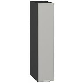 Шкаф верхний бутылочница Фьюжн Silky Light Grey  Graphite 716*150*320