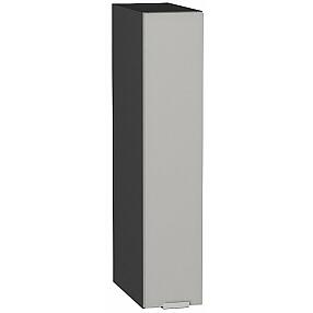 Шкаф верхний бутылочница Фьюжн Silky Light Grey  Graphite 716*150*320
