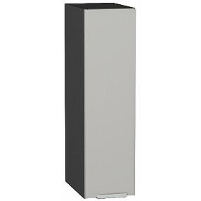 Шкаф верхний бутылочница Фьюжн Silky Light Grey  Graphite 716*200*320