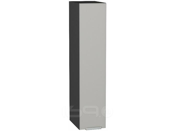 Шкаф верхний бутылочница Фьюжн Silky Light Grey  Graphite 920*200*320