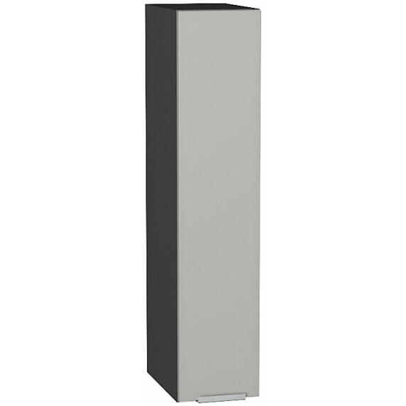 Шкаф верхний бутылочница Фьюжн Silky Light Grey  Graphite 920*200*320