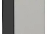 Шкаф верхний бутылочница Фьюжн Silky Light Grey Graphite 920*200*320
