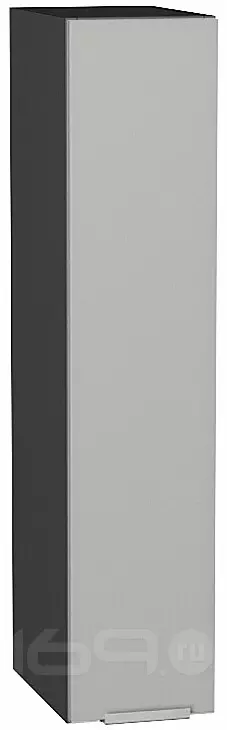 Шкаф верхний бутылочница Фьюжн Silky Light Grey Graphite 920*200*320