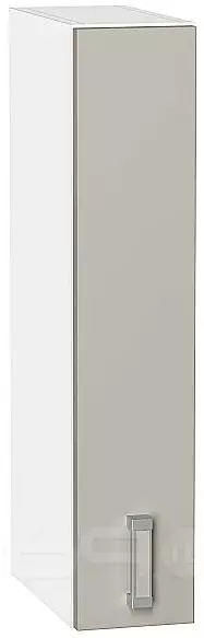 Шкаф верхний бутылочница Лофт Grey Silk/Белый 716*150*320