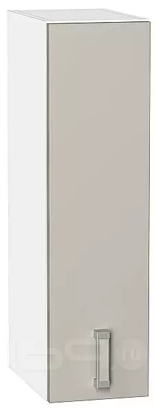 Шкаф верхний бутылочница Лофт Grey Silk/Белый 716*200*320