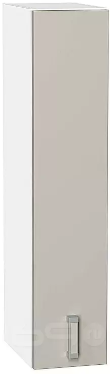 Шкаф верхний бутылочница Лофт Grey Silk/Белый 920*200*320