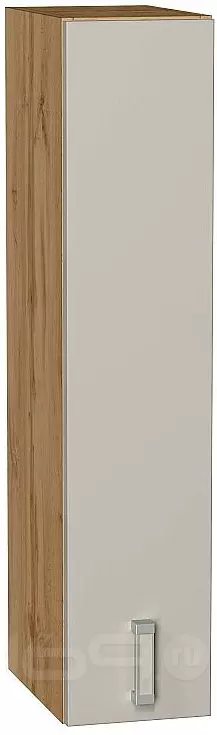 Шкаф верхний бутылочница Лофт Grey Silk/Дуб Вотан 920*200*320