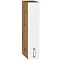 Шкаф верхний бутылочница Лофт White Silk/Дуб Вотан 716*150*320