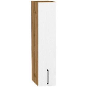 Шкаф верхний бутылочница Сканди White Silkwood/Дуб Вотан 920*200*320