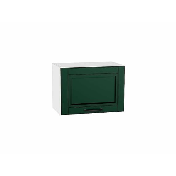 Шкаф верхний горизонтальный Дублин Special Green/Белый 358*450*318