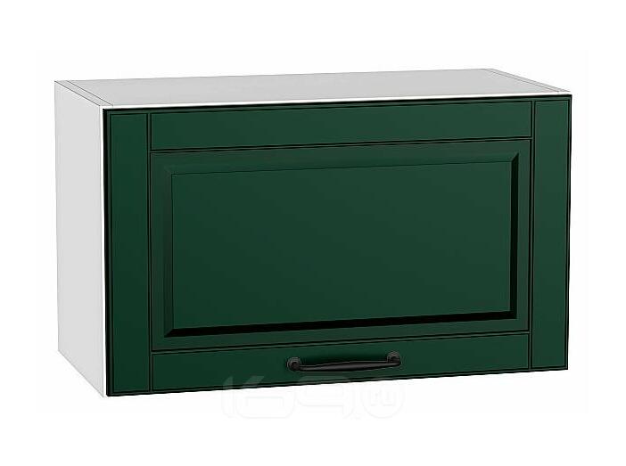 Шкаф верхний горизонтальный Дублин Special Green/Белый 358*600*318