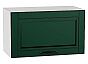 Шкаф верхний горизонтальный Дублин Special Green/Белый 358*600*318