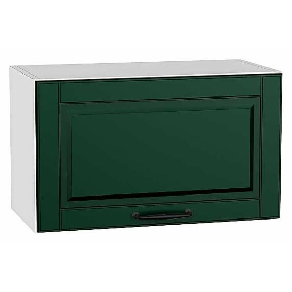 Шкаф верхний горизонтальный Дублин Special Green/Белый 358*600*318